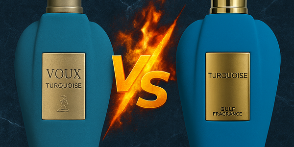Turquoise vs Voux Turquoise : même parfum, tenue incomparable