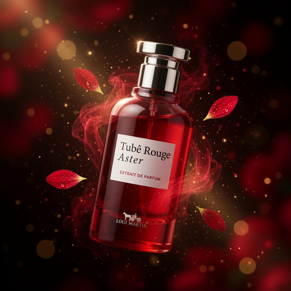 Tubê rouge aster - Extrait de parfum