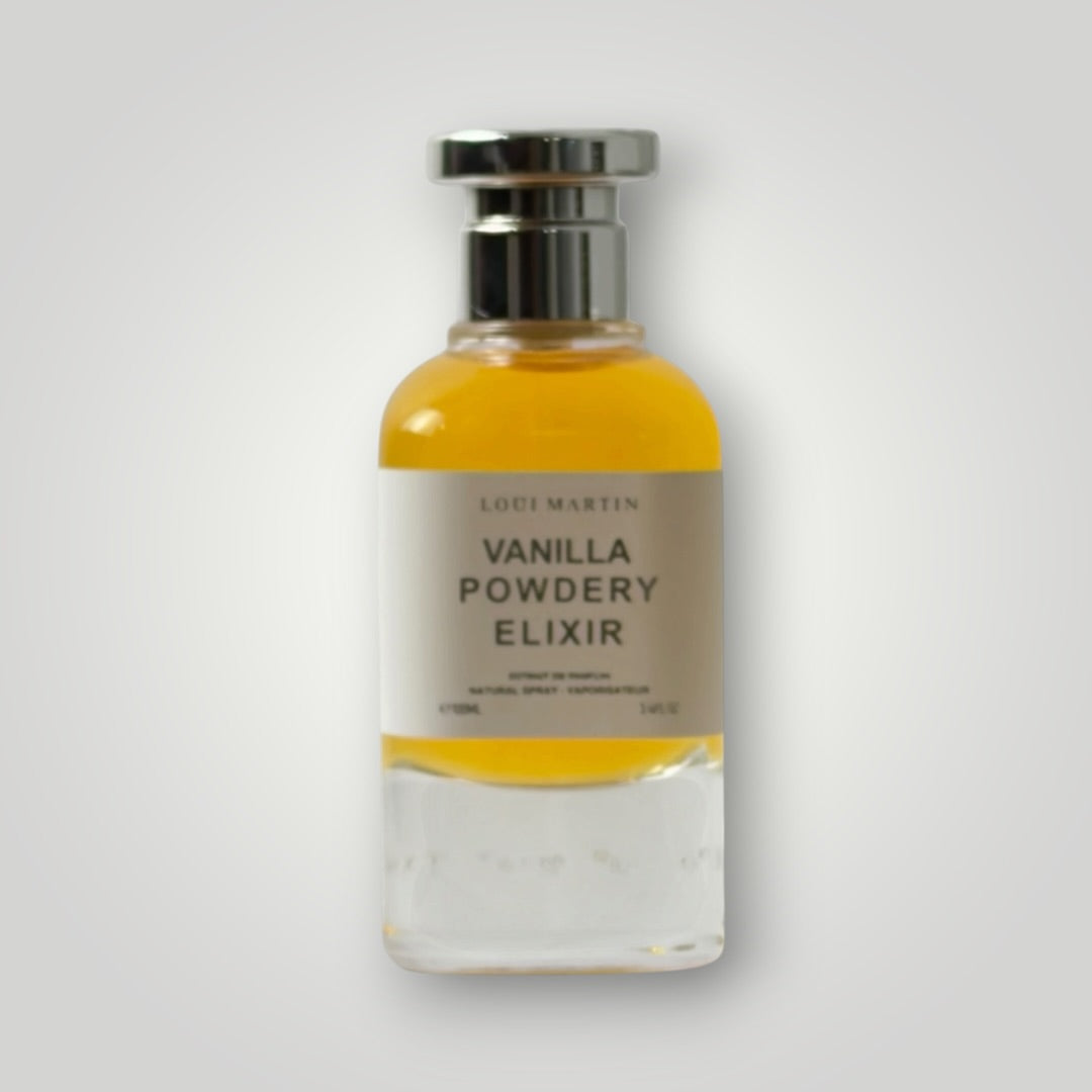 Vanilla powdery elixir