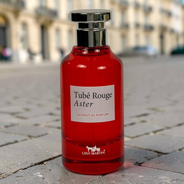 Tubê rouge aster - Extrait de parfum