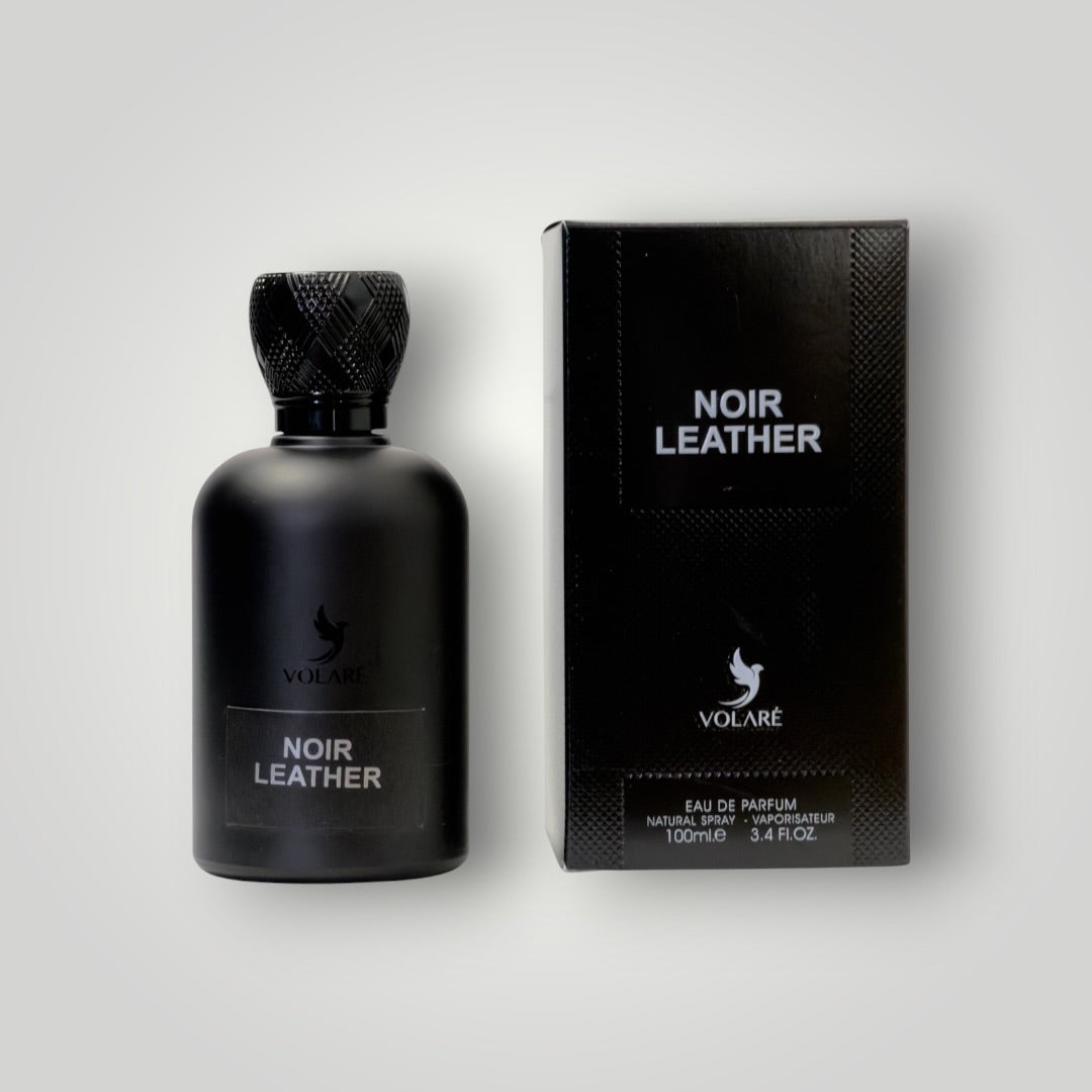 Noir leather