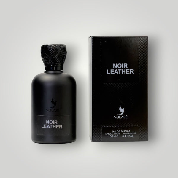 Noir leather