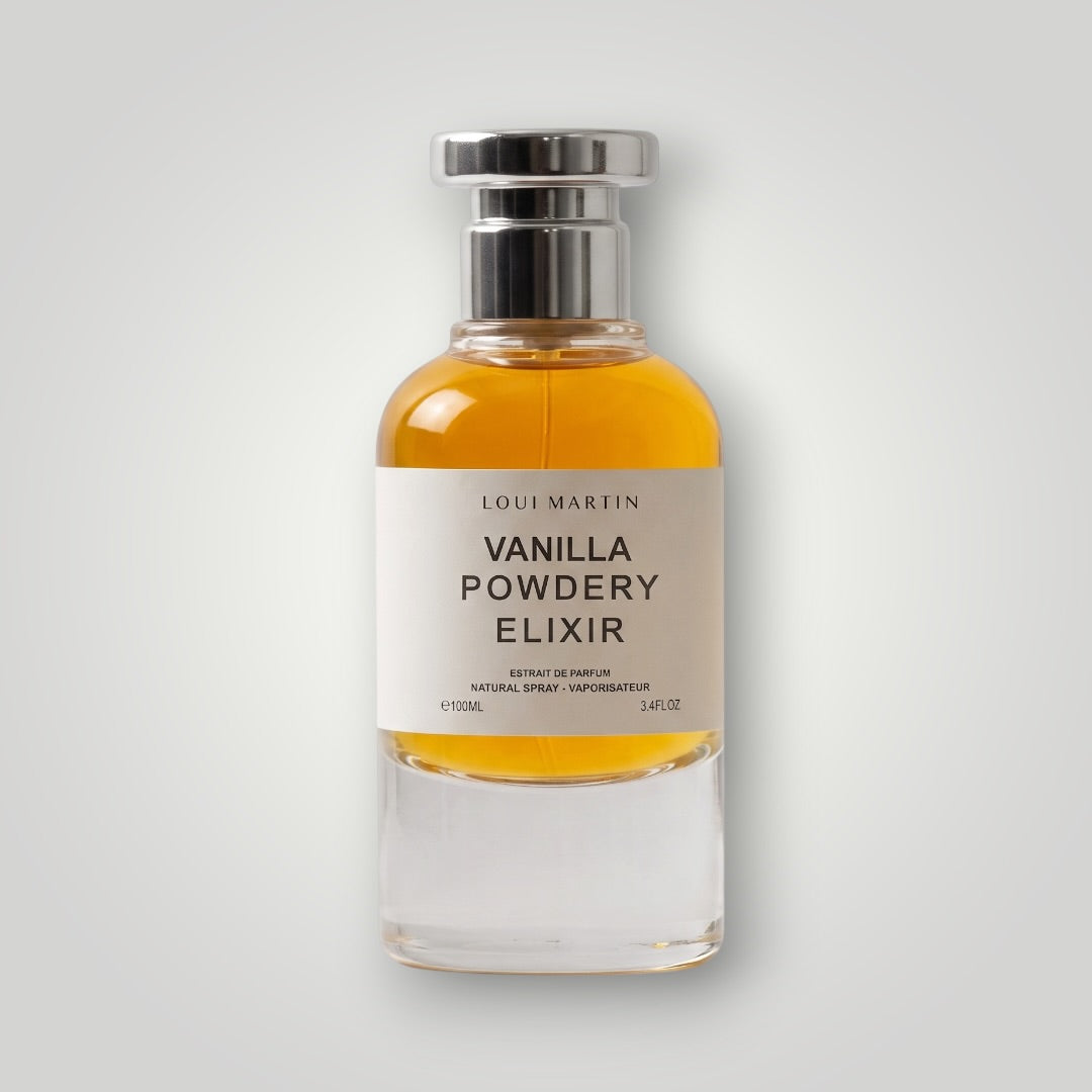 Vanilla powdery elixir