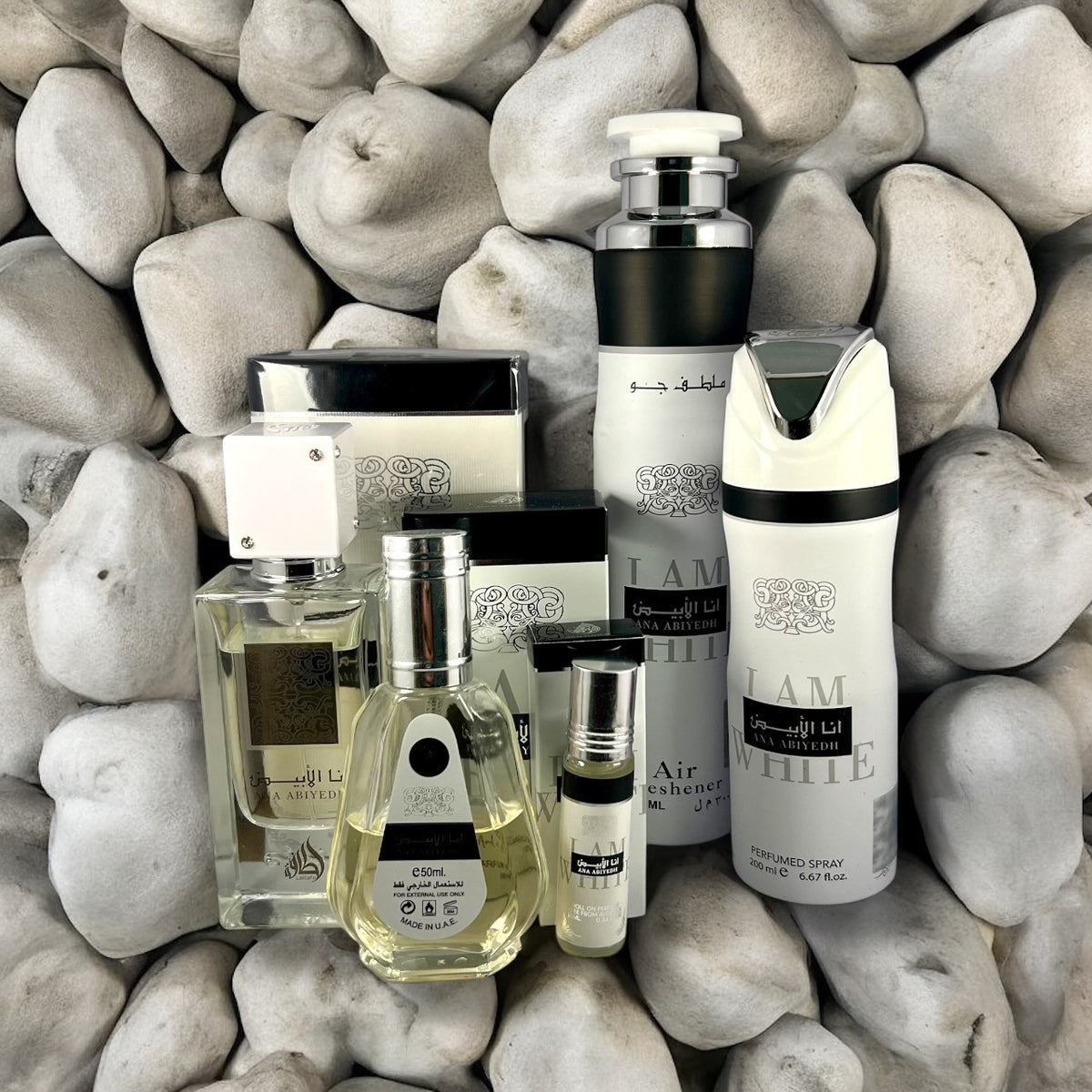 Pack Ana abiyyedh white