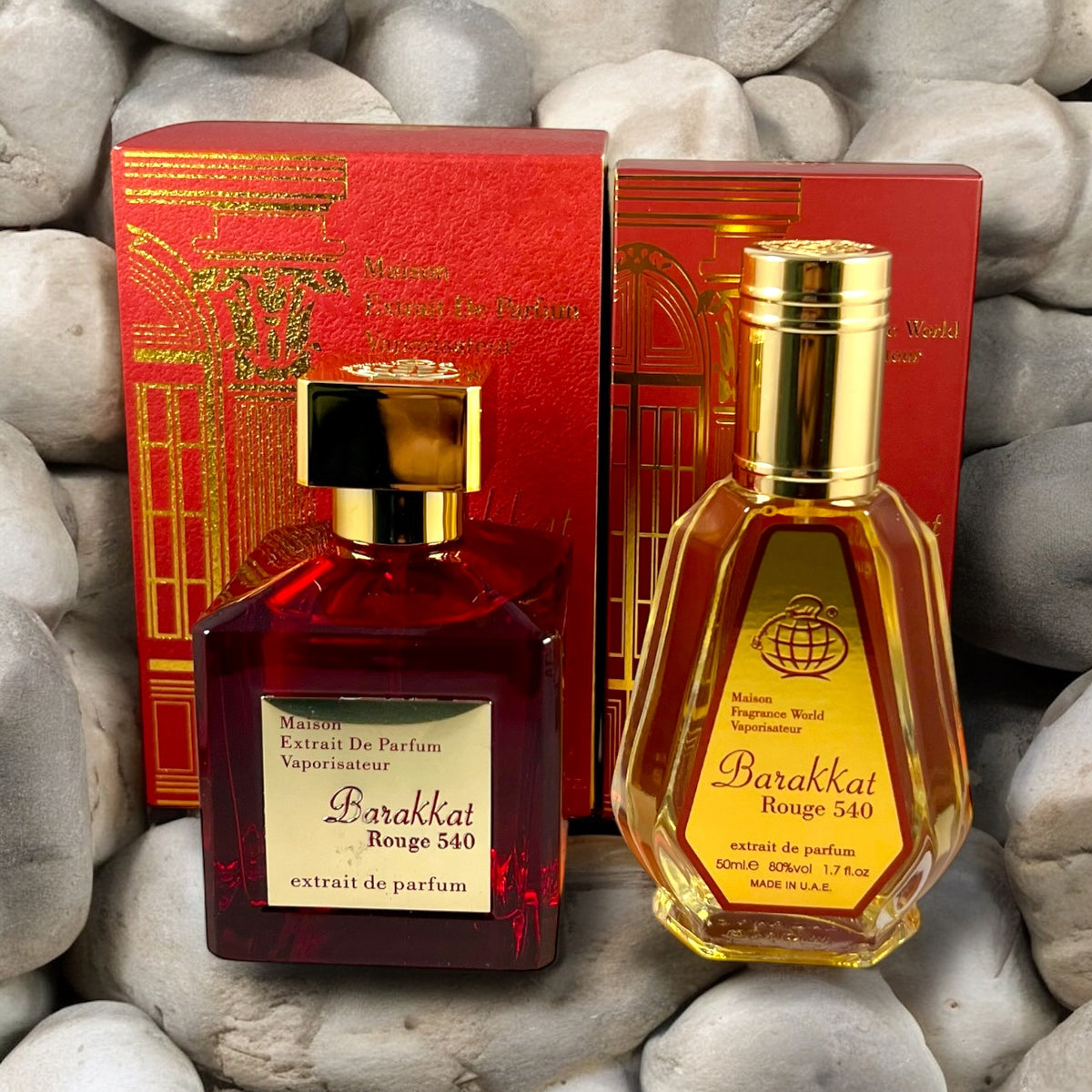 Pack Barakkat rouge 540 - Extrait de parfum