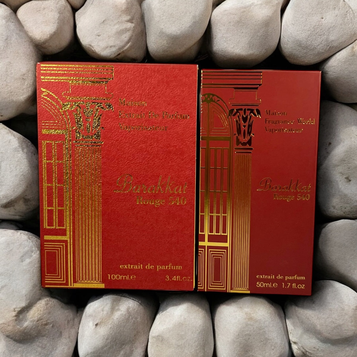 Pack Barakkat rouge 540 - Extrait de parfum