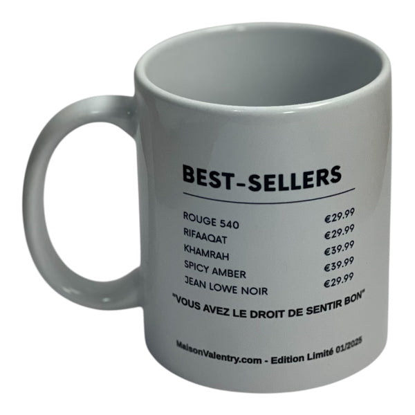 Tasse "BEST SELLER" - édition limitée - 5 EXEMPLAIRES UNIQUEMENT
